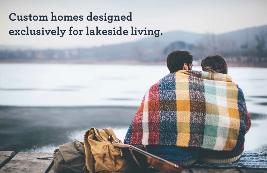 Lake Home Collection Couple under blanket