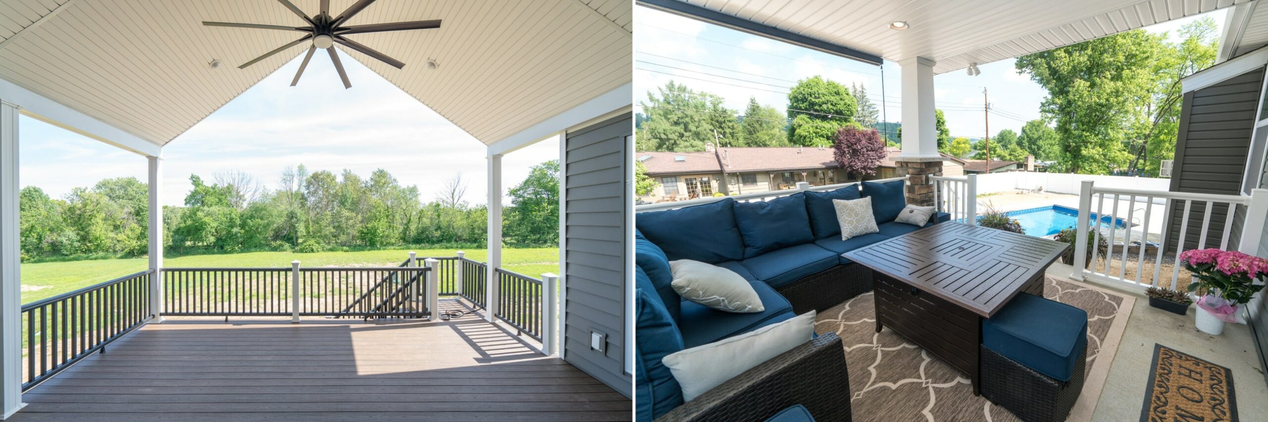 Porches on Wayne Homes